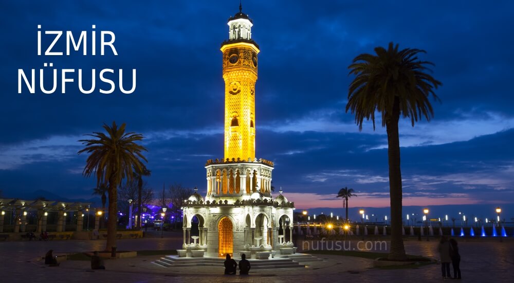 izmir nufusu 2020 2021